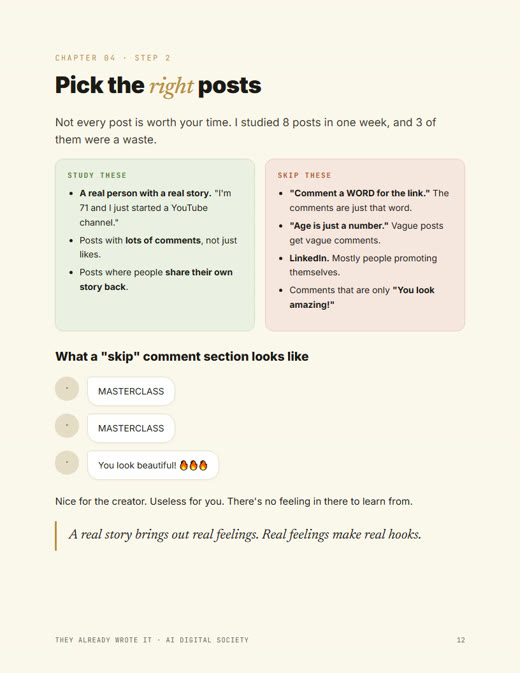 Pick the right posts